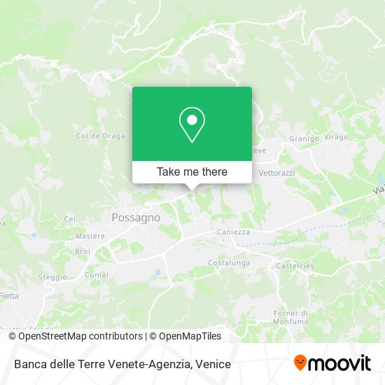 Banca delle Terre Venete-Agenzia map