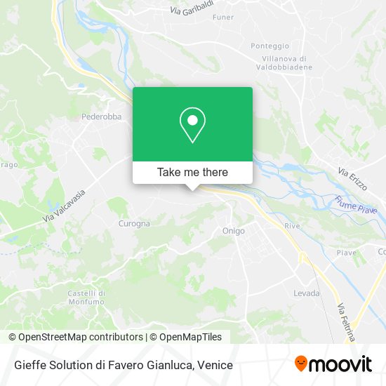 Gieffe Solution di Favero Gianluca map
