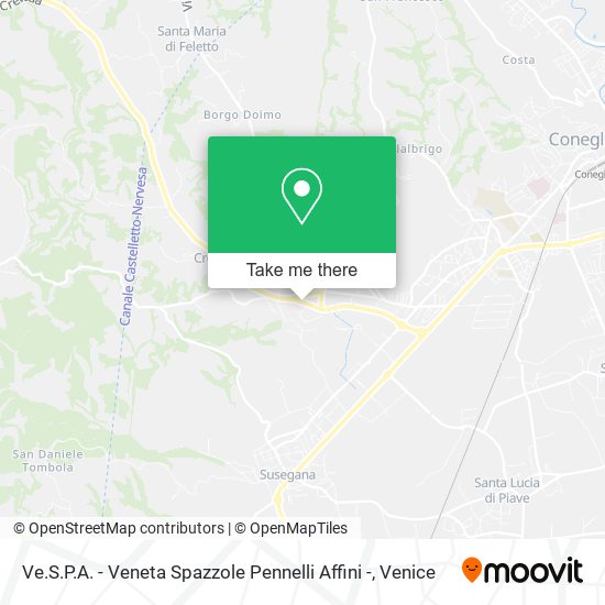 Ve.S.P.A. - Veneta Spazzole Pennelli Affini - map