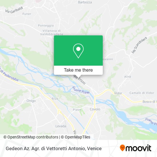 Gedeon Az. Agr. di Vettoretti Antonio map