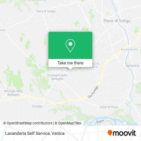 Lavanderia Self Service map