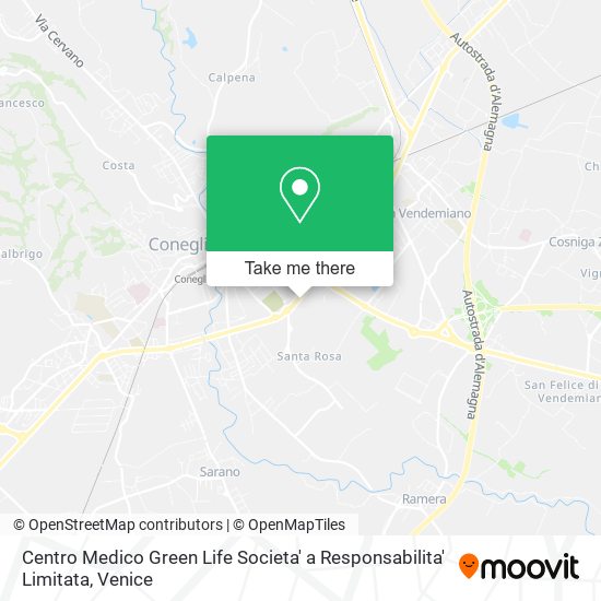 Centro Medico Green Life Societa' a Responsabilita' Limitata map