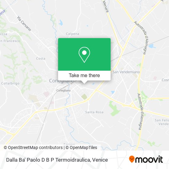 Dalla Ba' Paolo D B P Termoidraulica map