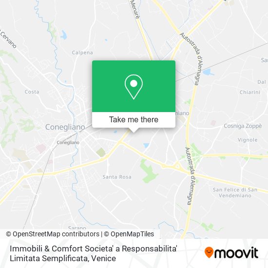 Immobili & Comfort Societa' a Responsabilita' Limitata Semplificata map