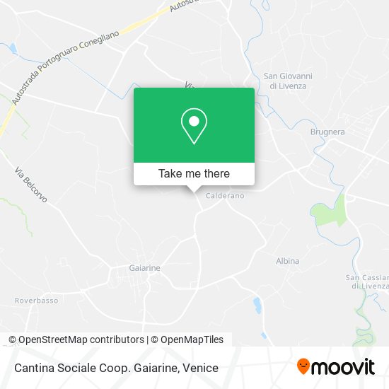 Cantina Sociale Coop. Gaiarine map