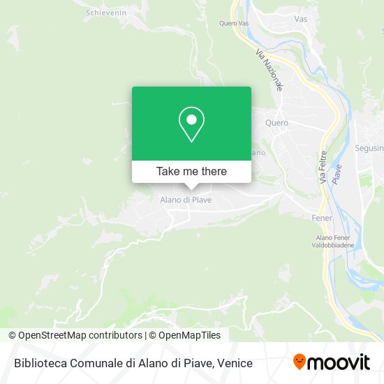 Biblioteca Comunale di Alano di Piave map