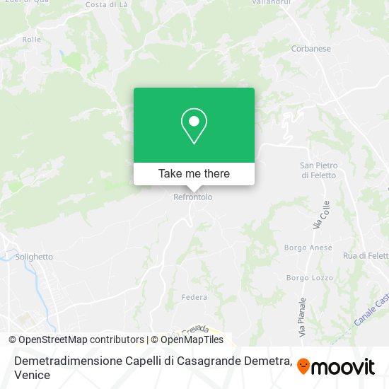 Demetradimensione Capelli di Casagrande Demetra map