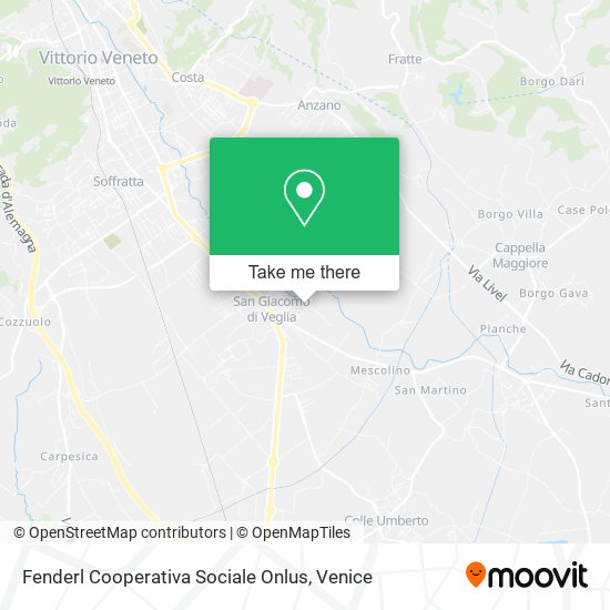 Fenderl Cooperativa Sociale Onlus map