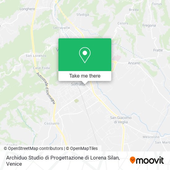 Archiduo Studio di Progettazione di Lorena Silan map