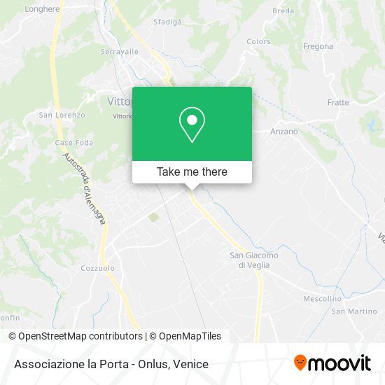 Associazione la Porta - Onlus map