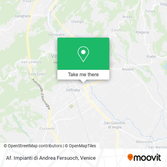 Af. Impianti di Andrea Fersuoch map