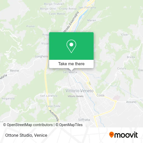 Ottone Studio map