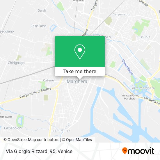 Via Giorgio Rizzardi 95 map