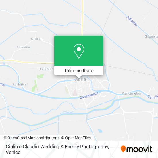 Giulia e Claudio Wedding & Family Photography map
