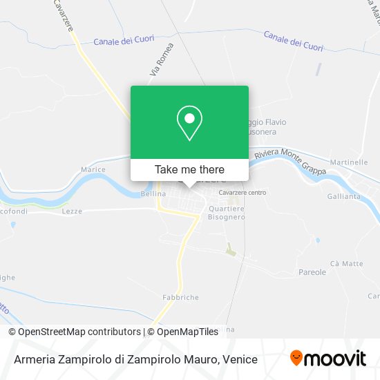 Armeria Zampirolo di Zampirolo Mauro map