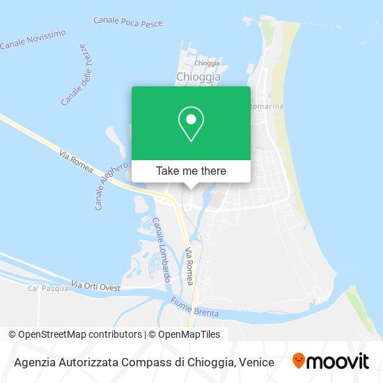 Agenzia Autorizzata Compass di Chioggia map