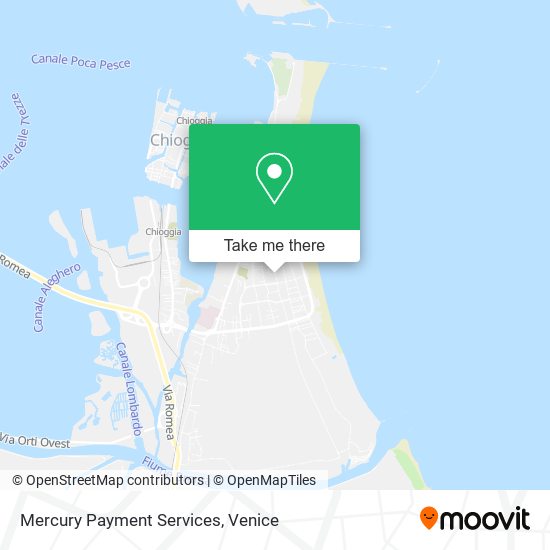 Mercury Payment Services map