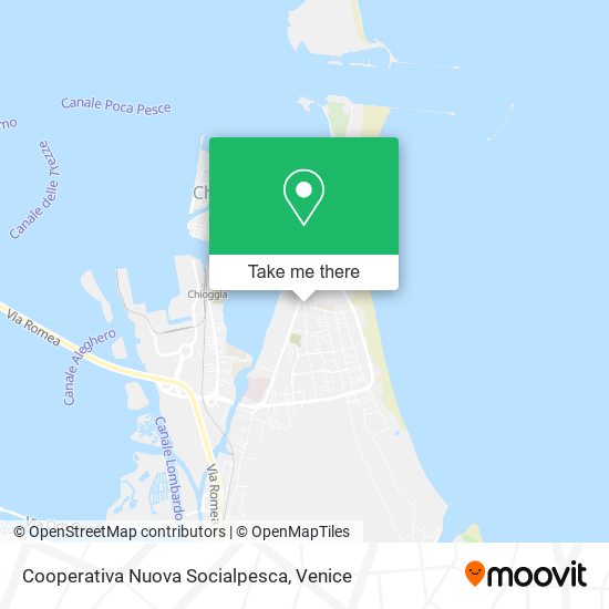 Cooperativa Nuova Socialpesca map