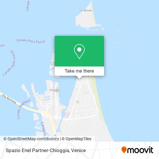 Spazio Enel Partner-Chioggia map