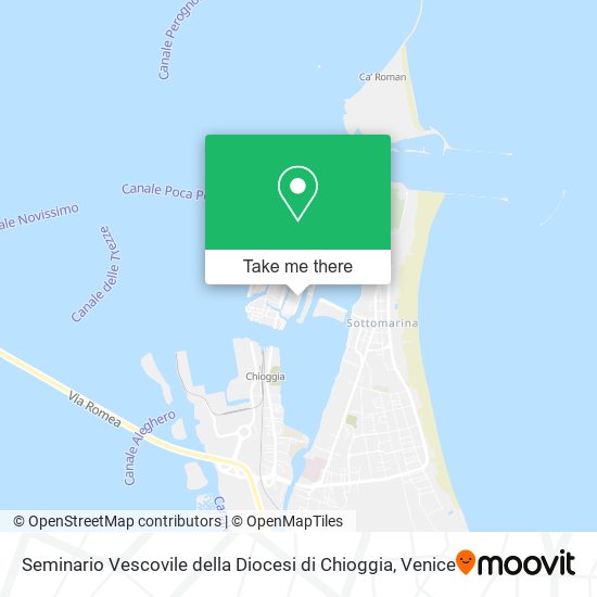 Seminario Vescovile della Diocesi di Chioggia map