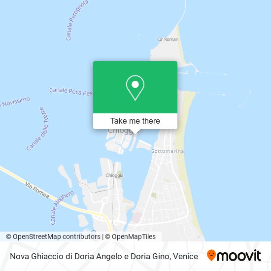 Nova Ghiaccio di Doria Angelo e Doria Gino map