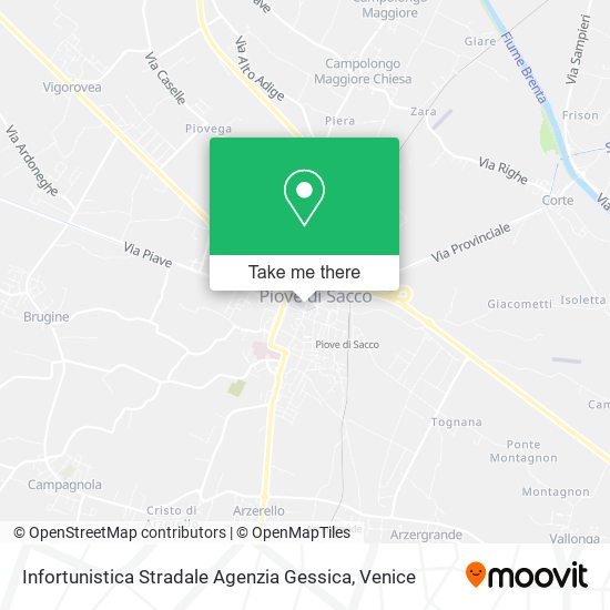 Infortunistica Stradale Agenzia Gessica map