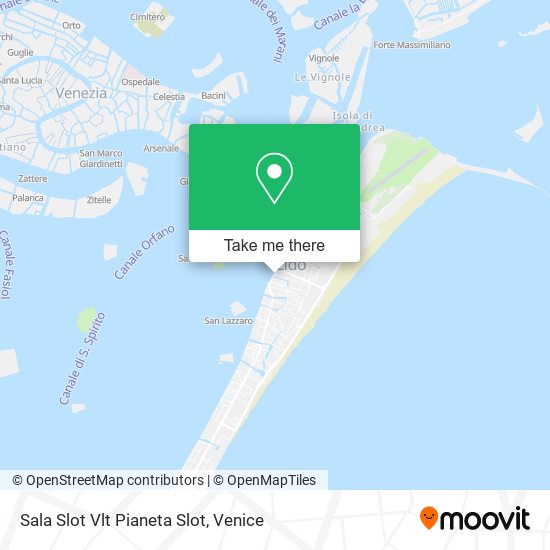 Sala Slot Vlt Pianeta Slot map