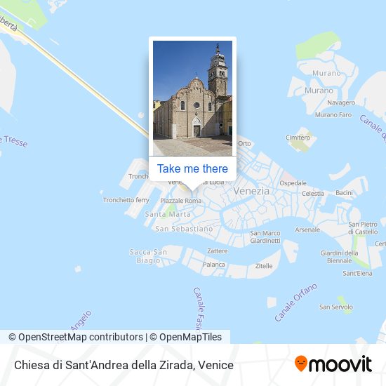 Chiesa di Sant'Andrea della Zirada map