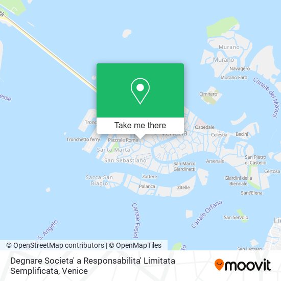 Degnare Societa' a Responsabilita' Limitata Semplificata map