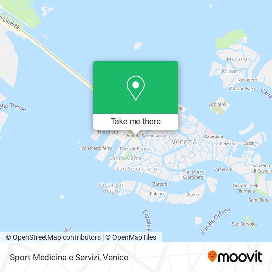 Sport Medicina e Servizi map