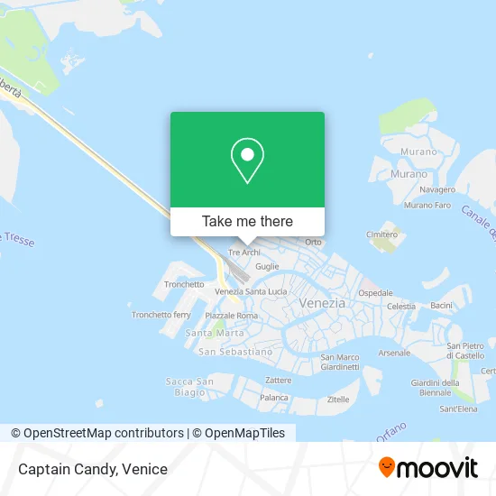Captain Candy map