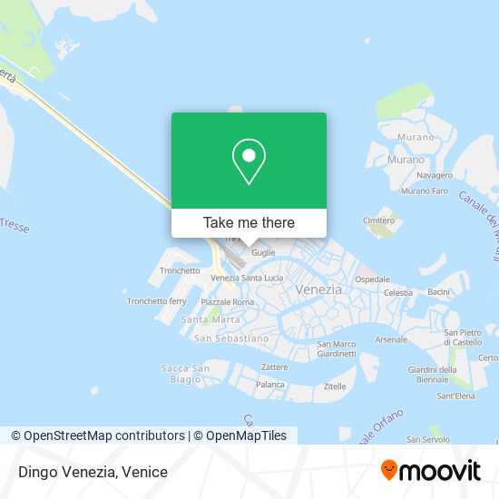 Dingo Venezia map
