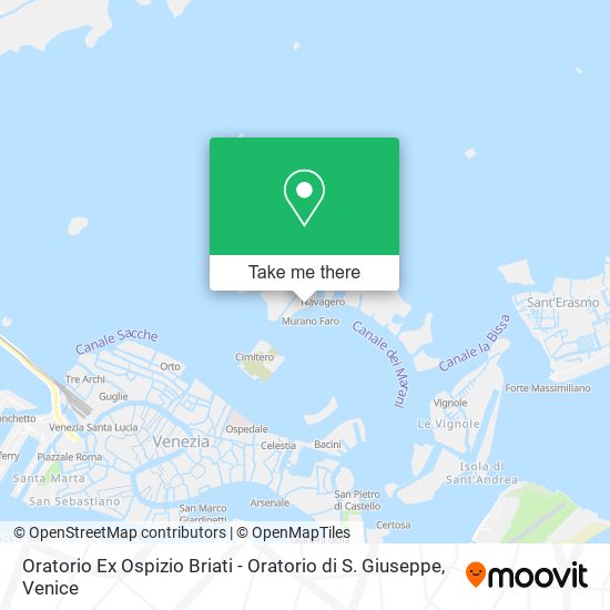 Oratorio Ex Ospizio Briati - Oratorio di S. Giuseppe map