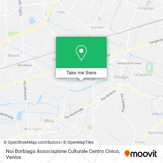 Noi Borbiago Associazione Culturale Centro Civico map
