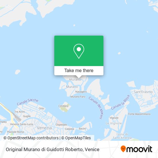 Original Murano di Guidotti Roberto map