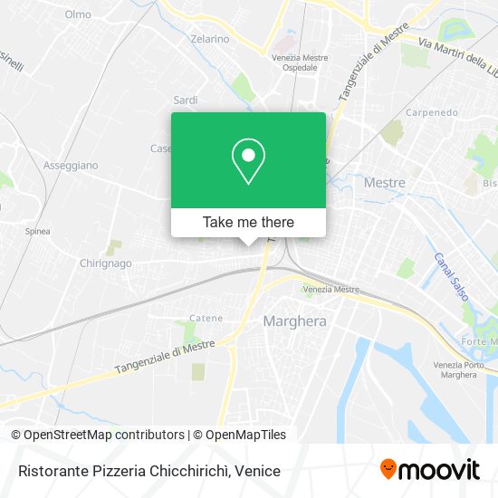 Ristorante Pizzeria Chicchirichì map