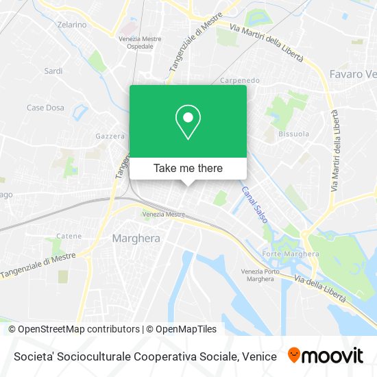 Societa' Socioculturale Cooperativa Sociale map