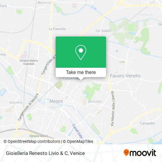 Gioielleria Renesto Livio & C map