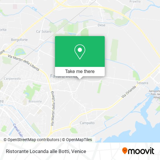 Ristorante Locanda alle Botti map
