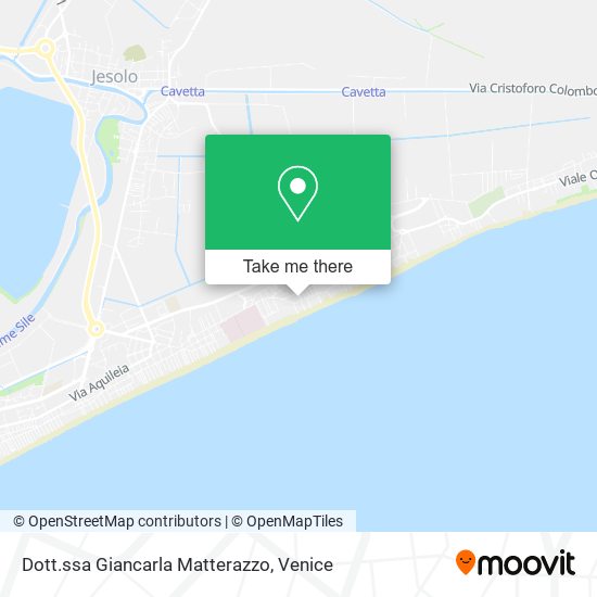 Dott.ssa Giancarla Matterazzo map