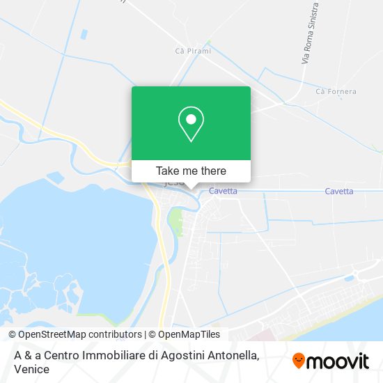 A & a Centro Immobiliare di Agostini Antonella map
