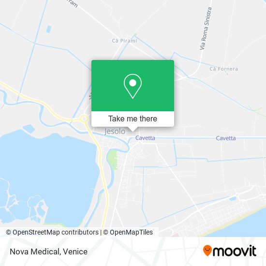 Nova Medical map