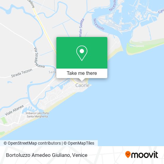 Bortoluzzo Amedeo Giuliano map