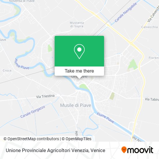 Unione Provinciale Agricoltori Venezia map