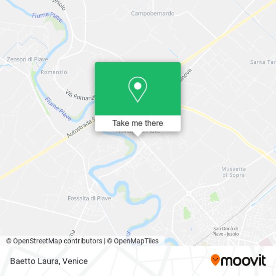 Baetto Laura map