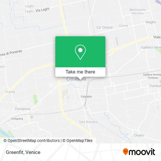 Greenfit map