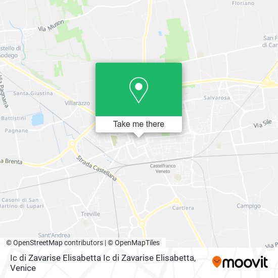 Ic di Zavarise Elisabetta Ic di Zavarise Elisabetta map