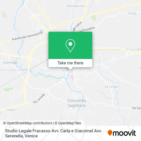 Studio Legale Fracasso Avv. Carla e Giacomel Avv. Serenella map