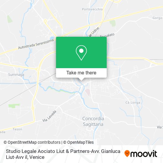 Studio Legale Aociato Liut & Partners-Avv. Gianluca Liut-Avv il map
