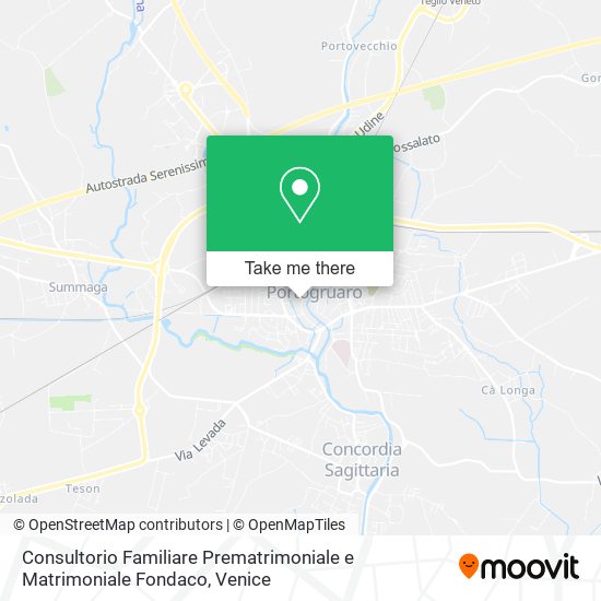 Consultorio Familiare Prematrimoniale e Matrimoniale Fondaco map